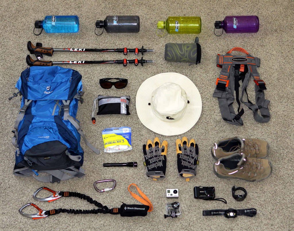 hiking safety gear